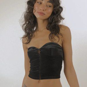 Crybaby Black Sweetheart Corset XS